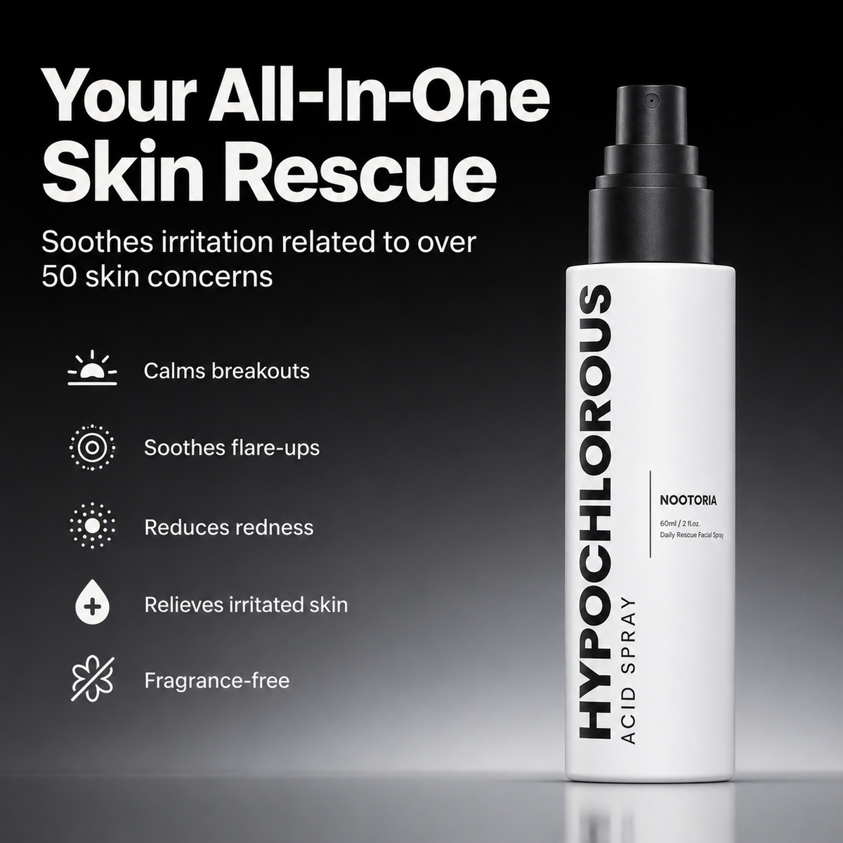 Hypochlorous Acid Spray — Daily Rescue Facial Spray